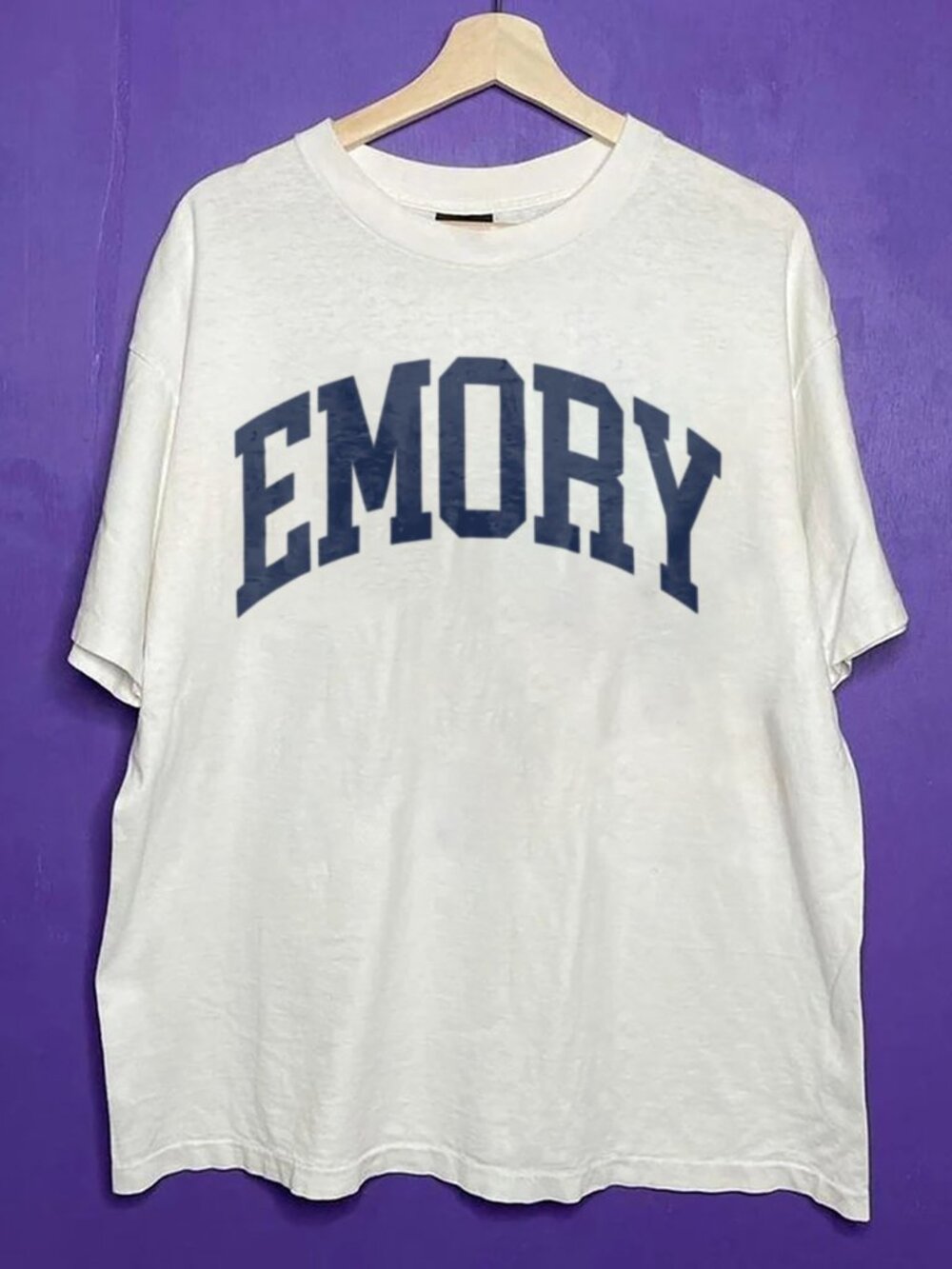 Vintage Emory University Spellout College Shirt, Emory University Unisex Shirt